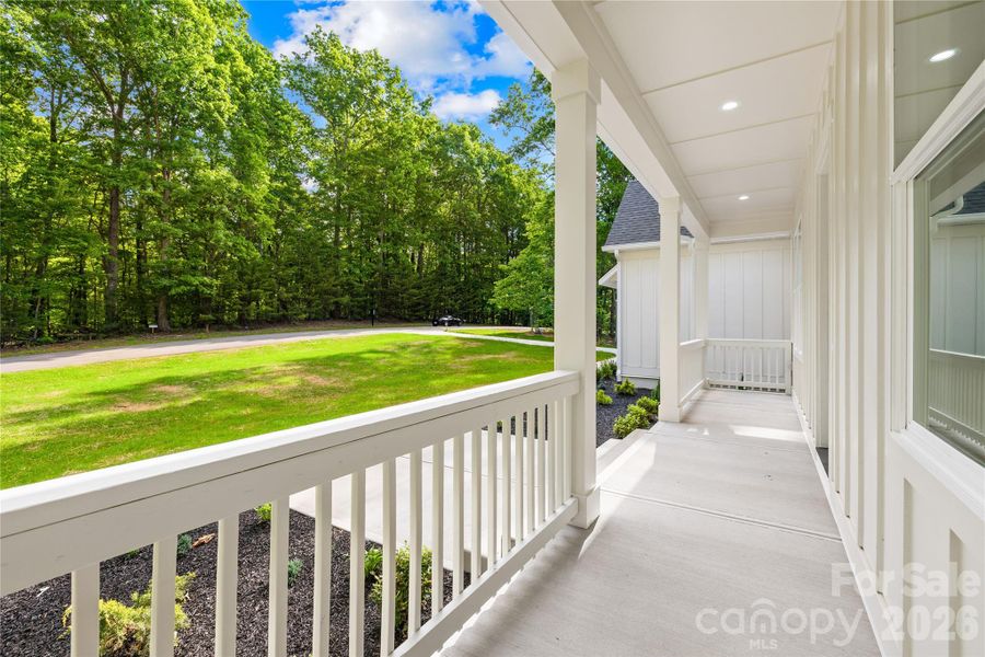 Exterior details and patio area of a home in , Statesville (Image 18).