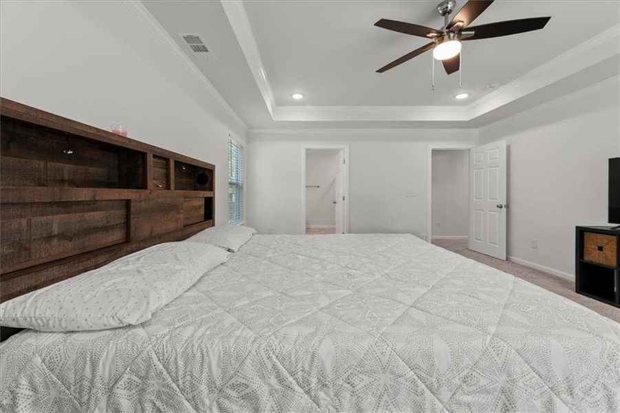 Furnished interior view inside a new home in , Hampton (Image 6).