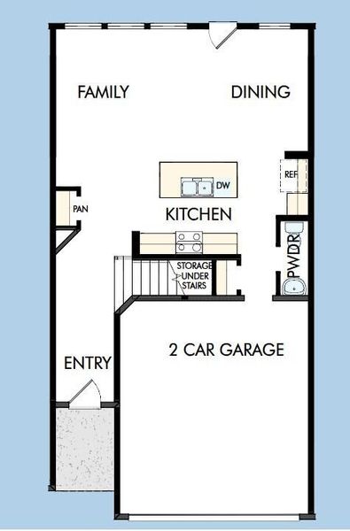 2D floor plan layout of this home in , Charleston, SC (Image 4).