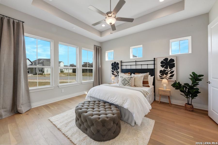 Furnished interior view inside a new home in Town Creek, New Braunfels (Image 13).