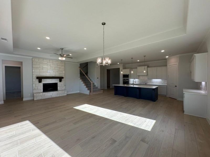 Spacious, unfurnished interior of a new home in Fannin Ranch, Leonard (Image 21).