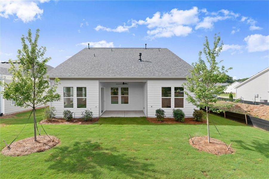 Exterior details and patio area of a home in , Kennesaw (Image 4).
