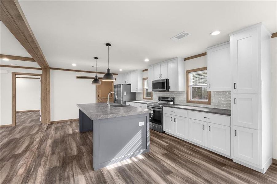 Furnished interior view inside a new home in , Joshua (Image 7). Furnished interior view inside a new home in , Joshua (Image 7).