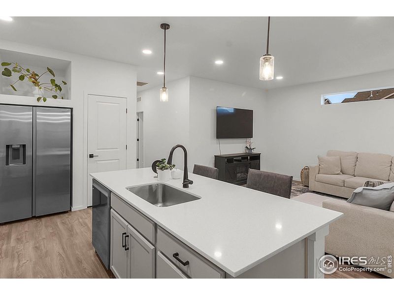 Furnished interior view inside a new home in , Greeley (Image 25).