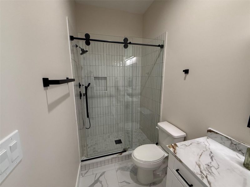 Furnished interior view inside a new home in , Houston (Image 32).