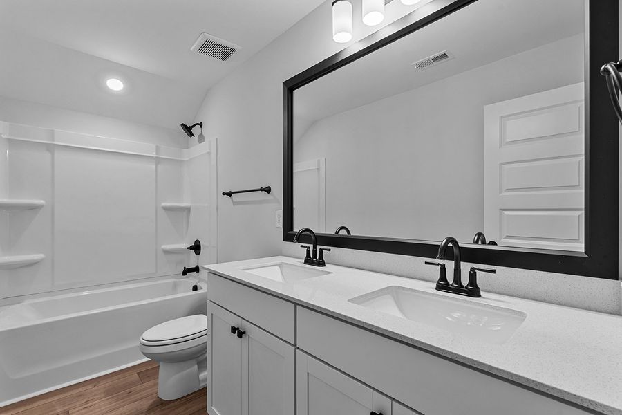 Furnished interior view inside a new home in Hanes Lake, Winston-Salem (Image 18).