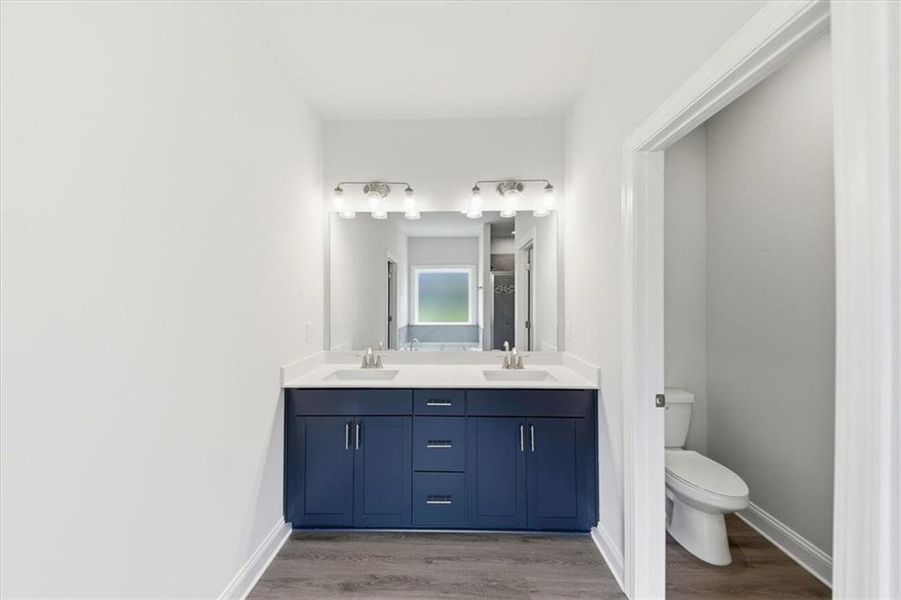 Furnished interior view inside a new home in Tuscany Hills, Douglasville (Image 7).