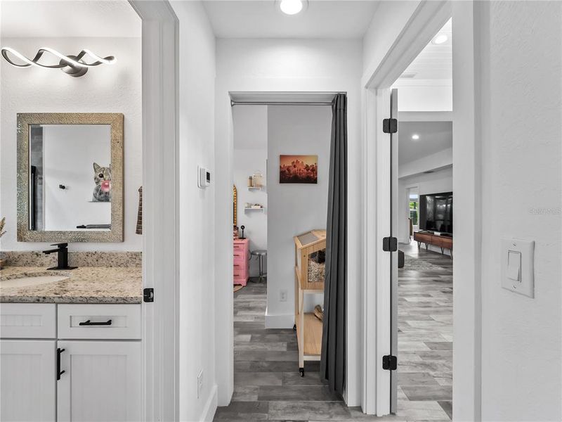 Furnished interior view inside a new home in , Placida (Image 19).