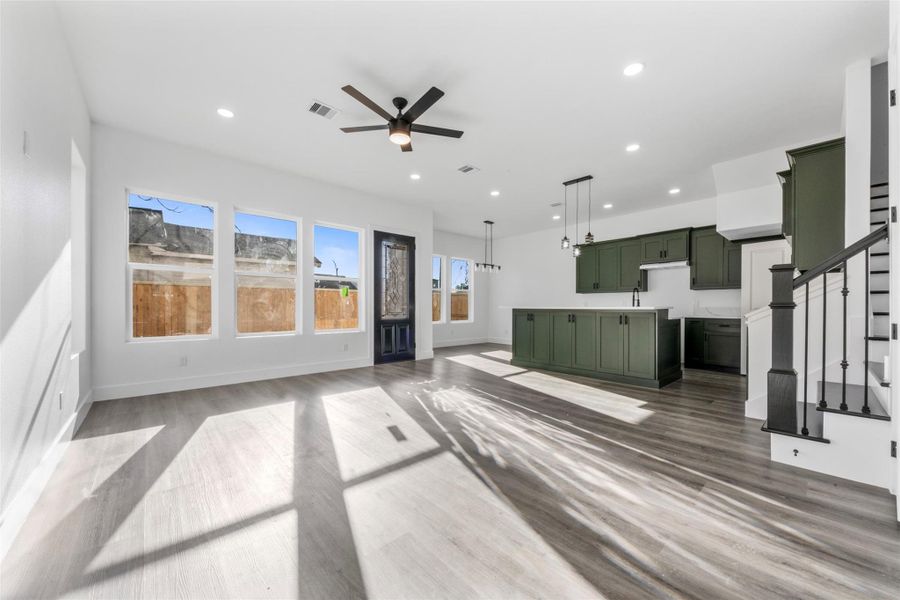 Spacious, unfurnished interior of a new home in , Houston (Image 15). Spacious, unfurnished interior of a new home in , Houston (Image 15).