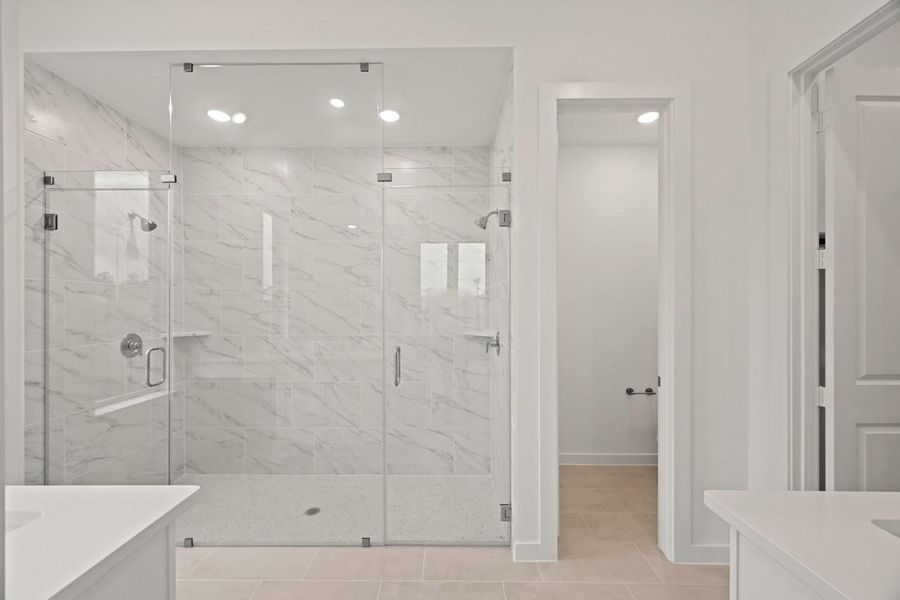 Furnished interior view inside a new home in Grand Central Park: 55ft. lots, Conroe (Image 9).