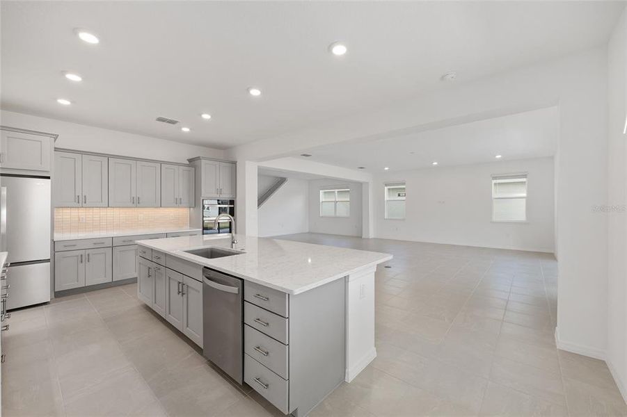 Furnished interior view inside a new home in Calesa Township, Ocala (Image 8).