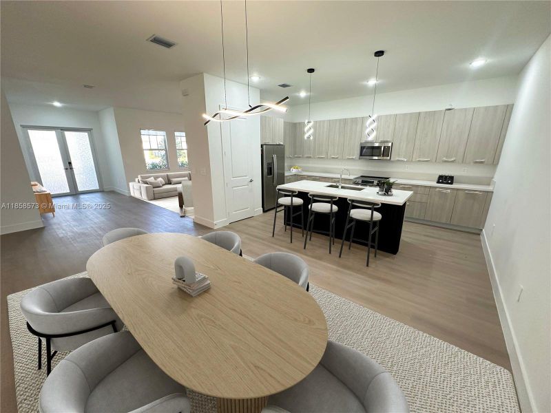 Furnished interior view inside a new home in , Davie (Image 3).