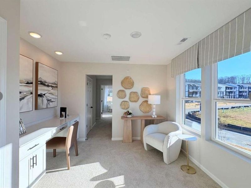 Furnished interior view inside a new home in Hemingway, Cumming (Image 6).