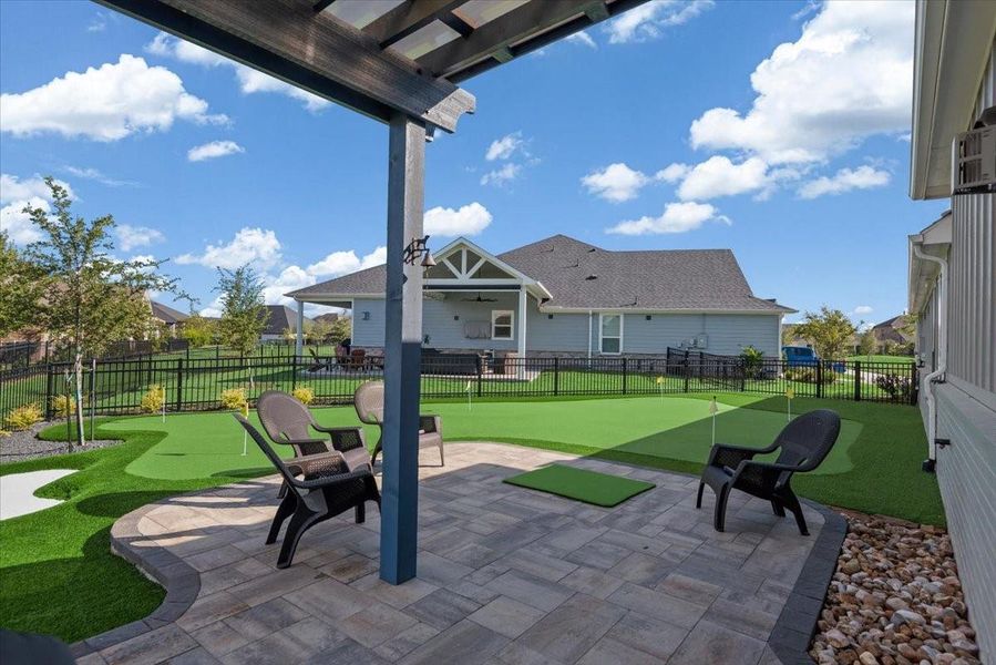 Exterior details and patio area of a home in , Willis (Image 29). Exterior details and patio area of a home in , Willis (Image 29).
