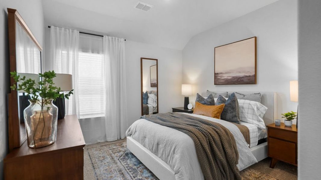 Furnished interior view inside a new home in The Preserve at Forum, Grand Prairie (Image 23).