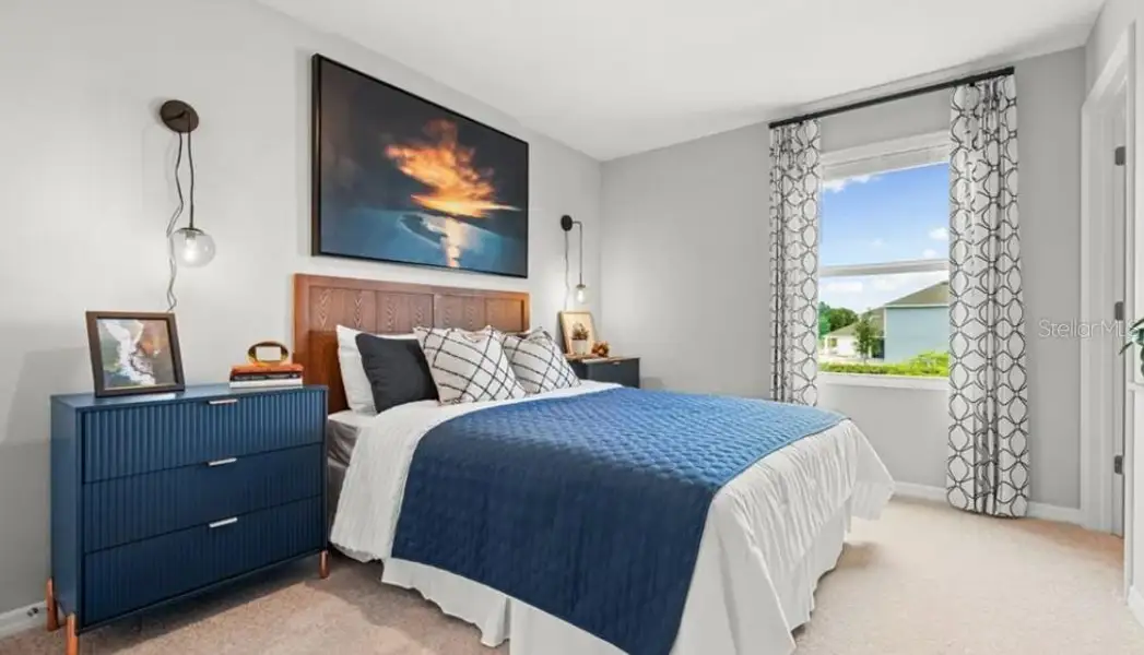 Furnished interior view inside a new home in The Townhomes at Westview, Kissimmee (Image 14).