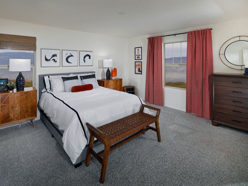 Furnished interior view inside a new home in Las Patrias at Star Valley Phase III - Signature Series, Tucson (Image 9).