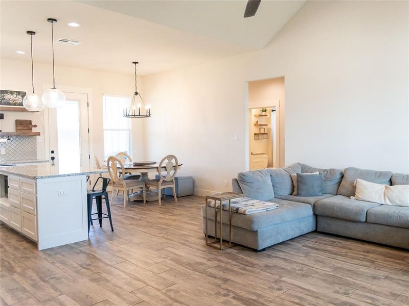 Furnished interior view inside a new home in , Tolar (Image 8). Furnished interior view inside a new home in , Tolar (Image 8).