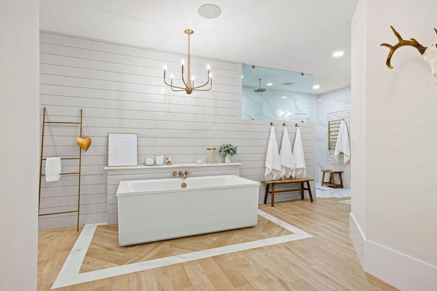 Furnished interior view inside a new home in , Rydal (Image 5).