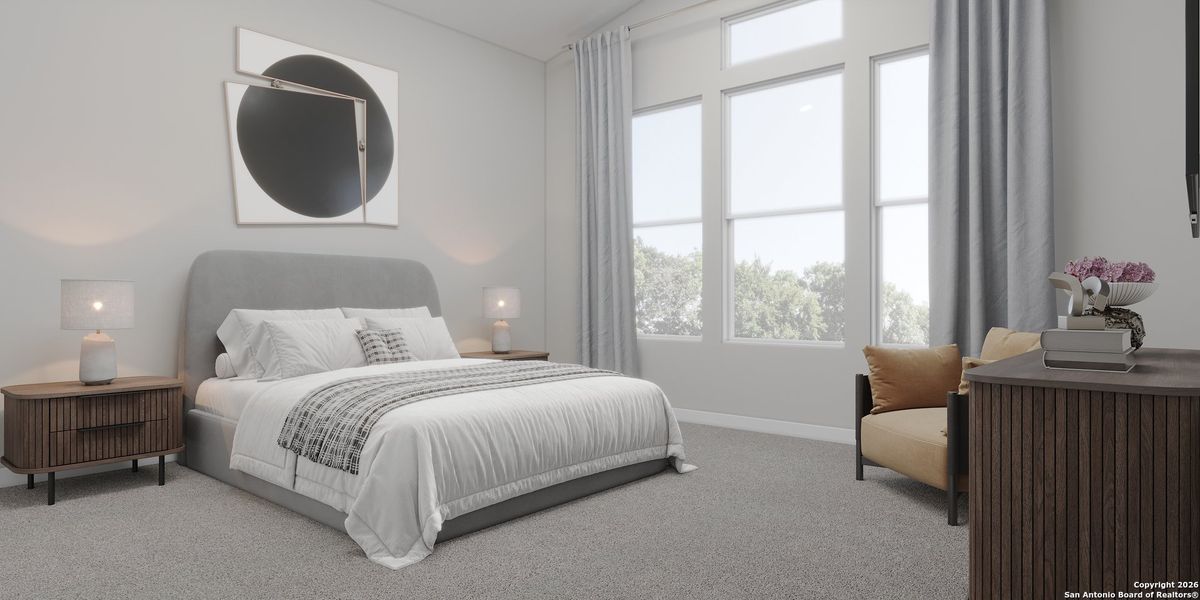 Furnished interior view inside a new home in Venado Crossing, Cibolo (Image 3).