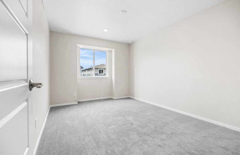 Spacious, unfurnished interior of a new home in Barefoot Village, Firestone (Image 41). Spacious, unfurnished interior of a new home in Barefoot Village, Firestone (Image 41).