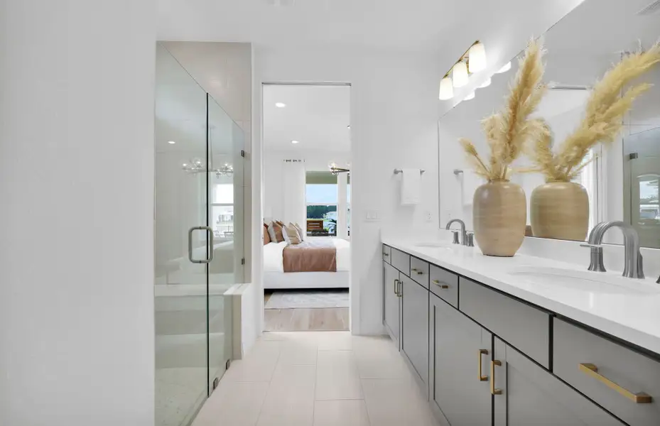 Representative furnished interior of a home built from the Contour by Pulte Homes in Seminole Palms, Palm Coast (Image 18).