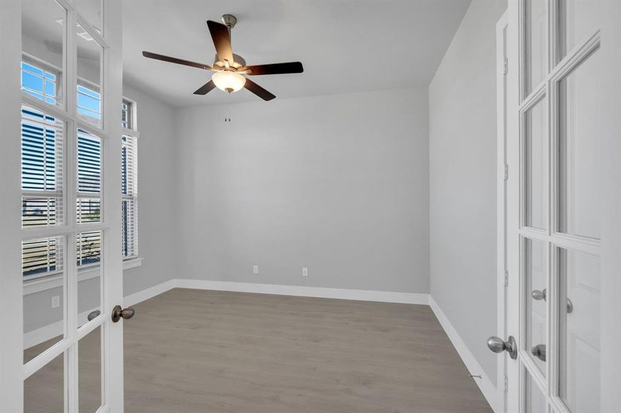 Spacious, unfurnished interior of a new home in Ten Mile Creek Estates, DeSoto (Image 14). Spacious, unfurnished interior of a new home in Ten Mile Creek Estates, DeSoto (Image 14).