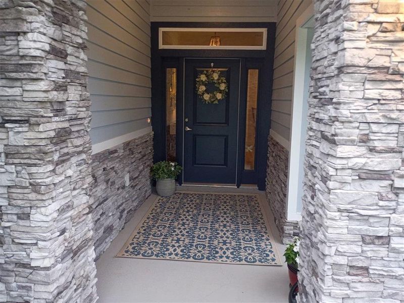Exterior details and patio area of a home in , Lake City (Image 31).