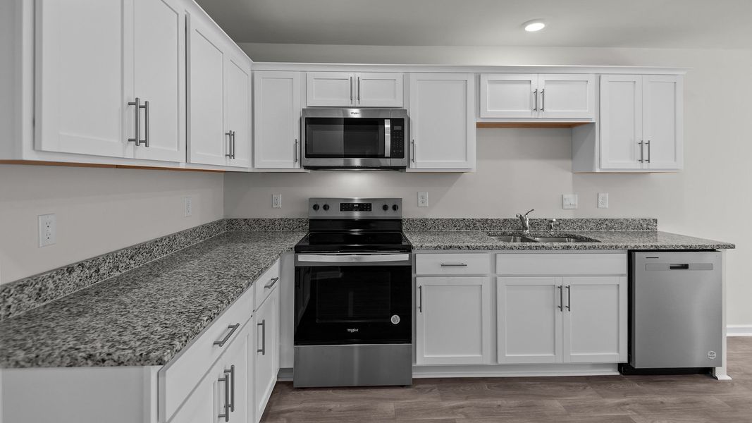 Furnished interior view inside a new home in Jetstream Park, Wilson (Image 5).