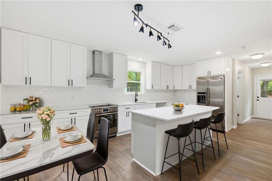 Furnished interior view inside a new home in , Toccoa (Image 6).