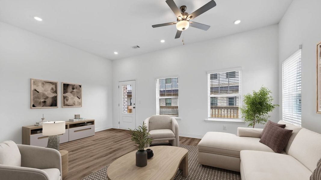 Representative furnished interior of a home built from the Applause by Lennar in The Encore, Perry (Image 5).