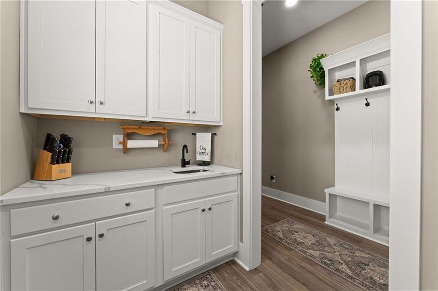 Furnished interior view inside a new home in , Dawsonville (Image 19).
