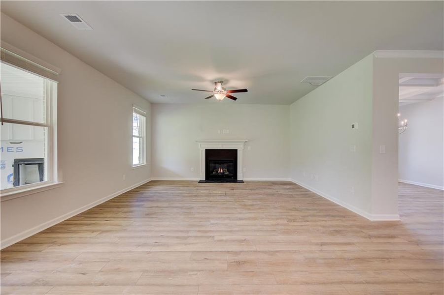 Spacious, unfurnished interior of a new home in Burchwood, Stockbridge (Image 29). Spacious, unfurnished interior of a new home in Burchwood, Stockbridge (Image 29).