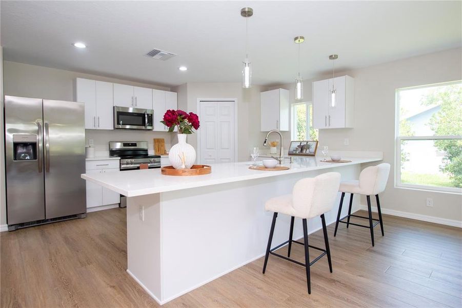 Furnished interior view inside a new home in , Spring Hill (Image 9).