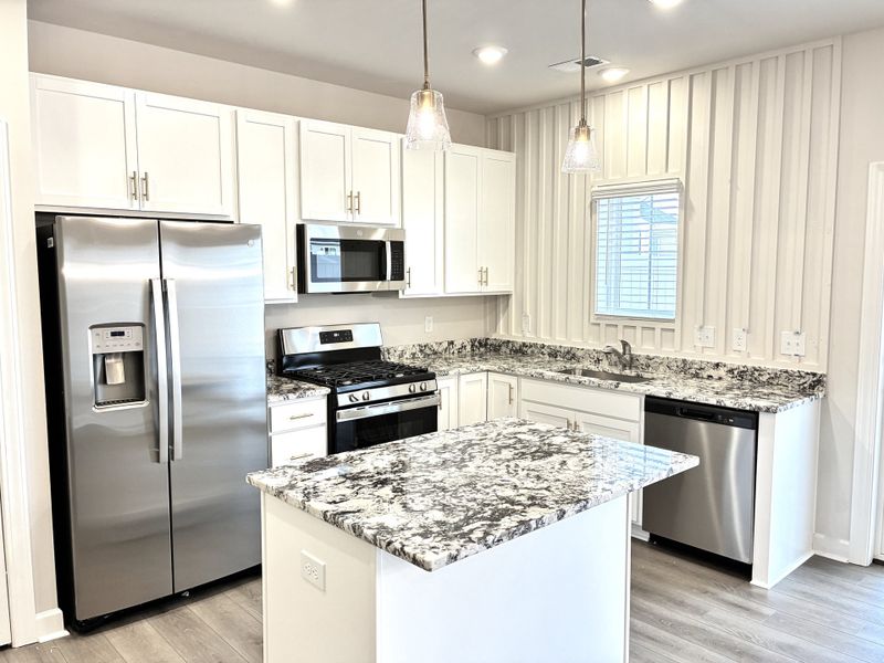 Furnished interior view inside a new home in Reidville Town Center, Reidville (Image 7).