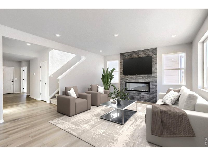 Furnished interior view inside a new home in Trevenna, Windsor (Image 23).