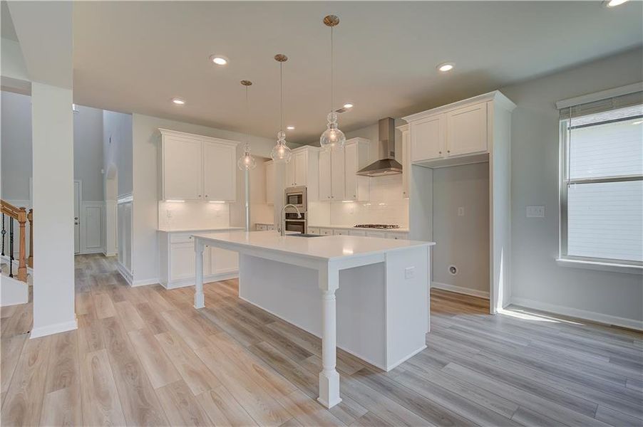 Furnished interior view inside a new home in Grandview at Millers Mill, Stockbridge (Image 7).