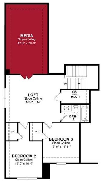 Beazer Homes Brookville Estates Avalon floorplan. Beazer Homes Brookville Estates Avalon floorplan.
