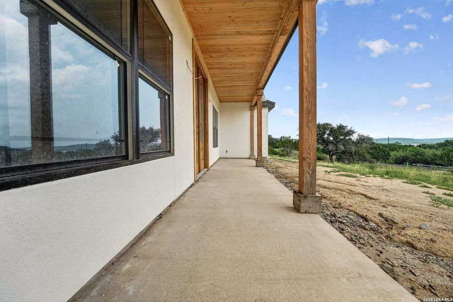 Exterior details and patio area of a home in , Marble Falls (Image 10).