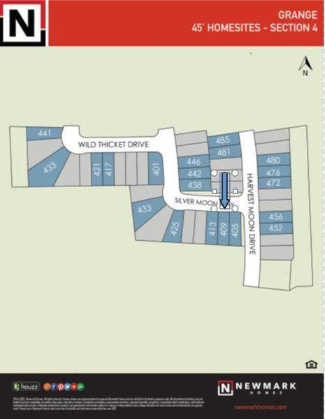 Location of the home site Location of the home site