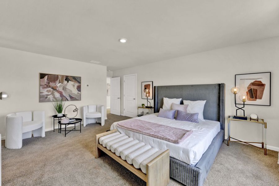 Representative furnished interior of a home built from the Darwin by D.R. Horton in Johnson Farms, Greeneville (Image 23).