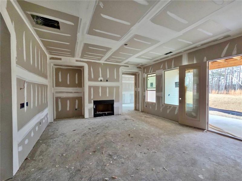 In-progress construction of a new home in , Waleska, GA (Image 9).