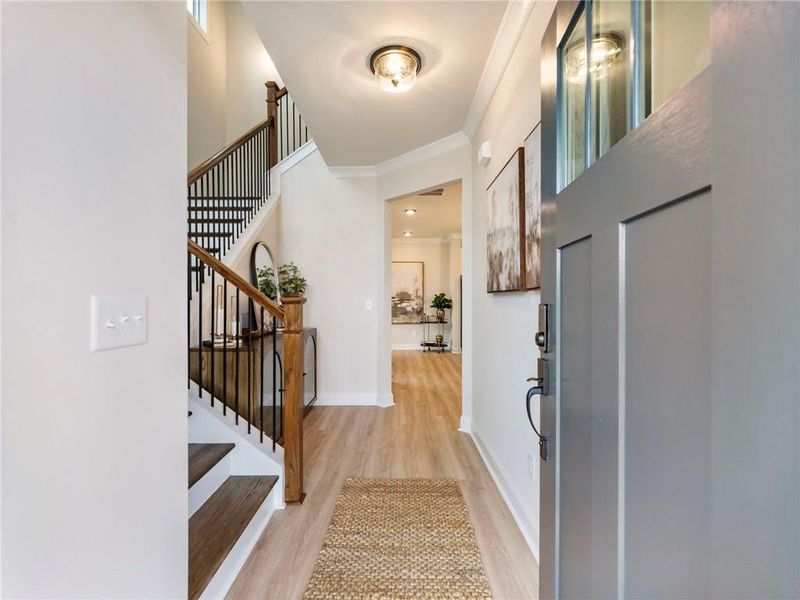 Furnished interior view inside a new home in Apalachee Overlook, Winder (Image 5).