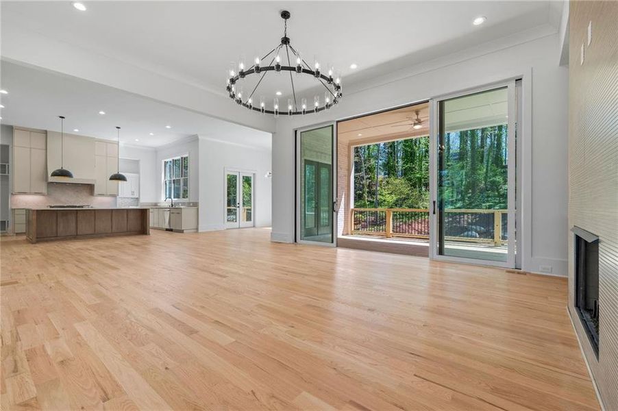 Spacious, unfurnished interior of a new home in , Marietta (Image 63).