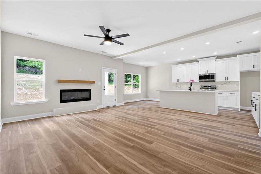 Spacious, unfurnished interior of a new home in , Fairburn (Image 22). Spacious, unfurnished interior of a new home in , Fairburn (Image 22).