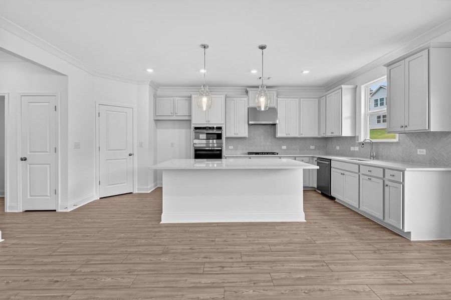 Furnished interior view inside a new home in Auburn Glen, Dacula (Image 4).