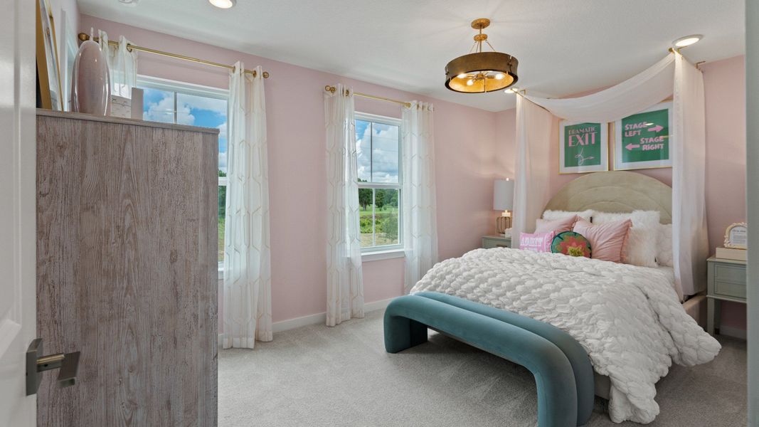 Furnished interior view inside a new home in Willowbrook North, Winter Haven (Image 36). Furnished interior view inside a new home in Willowbrook North, Winter Haven (Image 36).