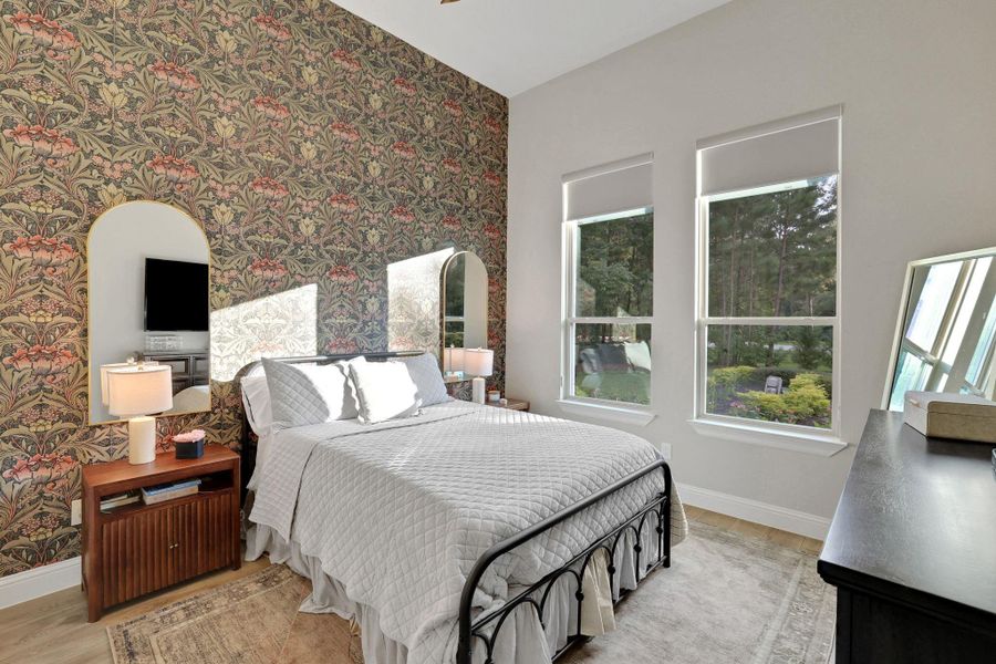 Furnished interior view inside a new home in , Tomball (Image 39).