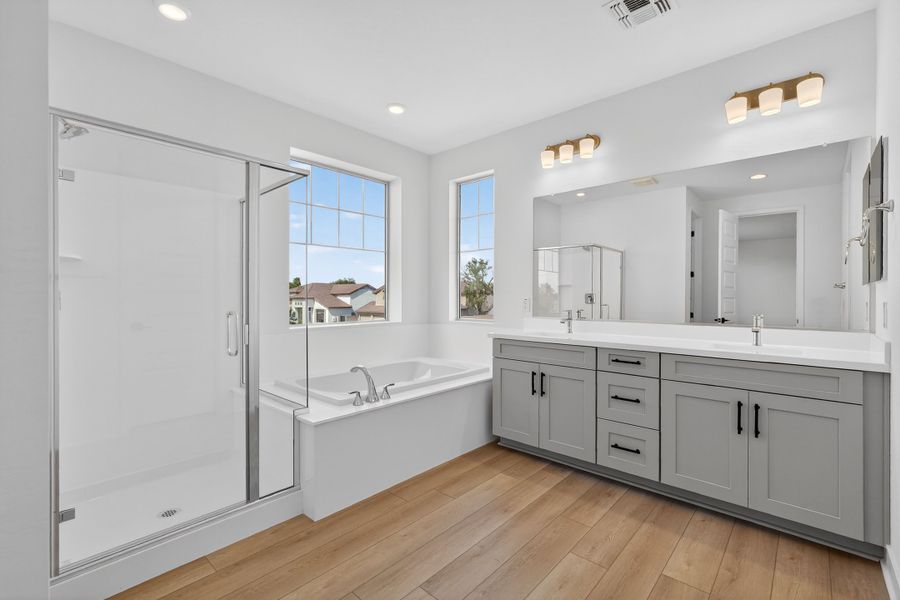 Furnished interior view inside a new home in Parkside, Avondale (Image 10).