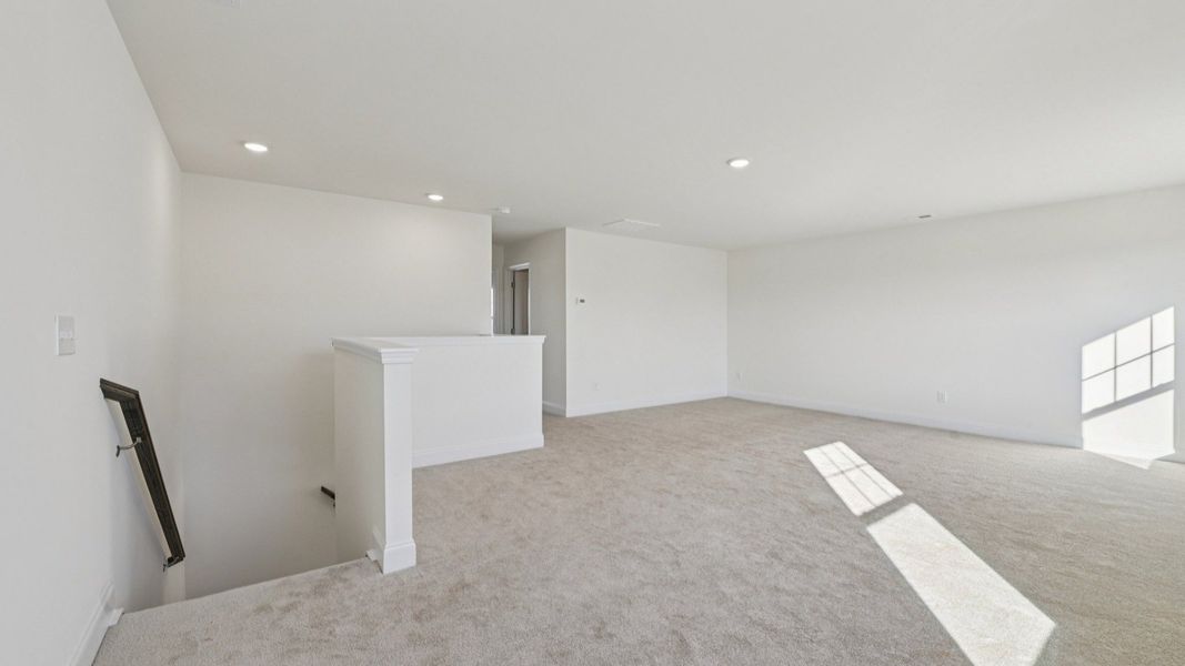 Representative furnished interior of a home built from the Chelsea by DRB Homes in Jasper Landing, Four Oaks (Image 16).